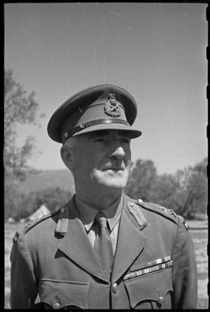 Lieutenant General Edward Puttick, CBE, DSO - Photograph taken by George Bull