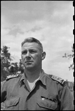 Colonel James Thomas Burrows, DSO, ED - Photograph taken by George Bull