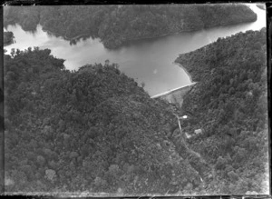 Reservoir [Huia Dam?], Waitakere Ranges, West Auckland