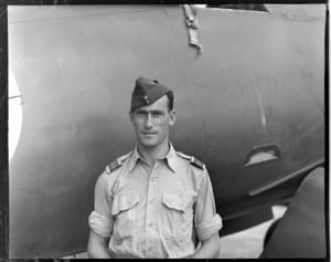 Squadron Leader D St George, DFC