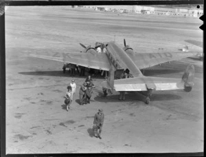 Royal New Zealand Aero Club, Lockheed aircraft engineers at Rongotai, Wellington