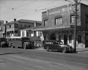 Funeral home of E Morris Jnr Ltd, Kent Terrace, Wellington