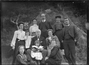 Godber family photograph, ca 1906.