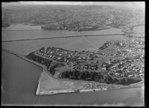 Orakei, Auckland, includes beach, bridge, housing and boats