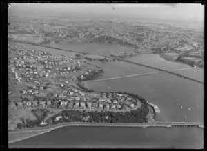 Orakei, Auckland, includes bridge, shoreline and housing
