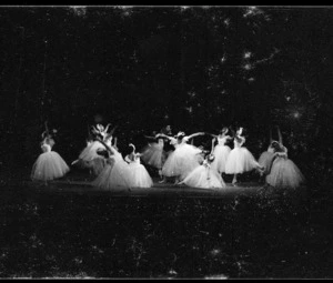 Photographs of dress rehearsal for New Zealand Ballet Company production
