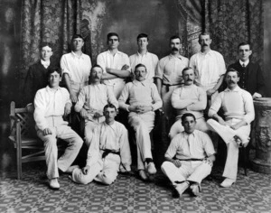 Wellington Gas Company champion cricket team