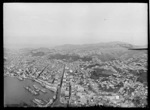Wellington City, including shipping, wharves and Thorndon area