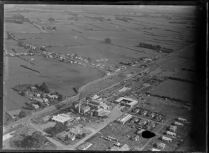 Waitoa, Piako, including dairy factory