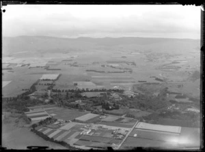 Rural area, Palmerston North, Manawatu, featuring Massey Agricultural College