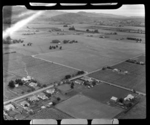 Motueka, Tasman district, showing orchards and houses