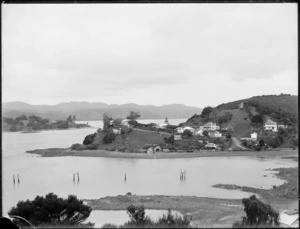 Mangonui settlement and harbour