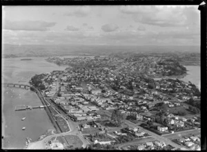 Tauranga, includes wharf, bridge, city, harbour and housing