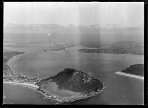 Mt Maunganui, Tauranga, includes harbour, housing and farmland