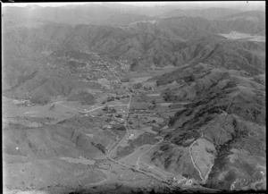 View to the Lower Hutt suburb of Stokes Valley, Lower Hutt City, Wellington Region