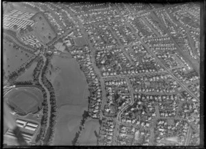 One Tree Hill Borough Council area with Cornwall Park and the suburb of Greenlane with rugby grounds next to Alexandra Park, Auckland city