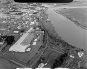 Unidentified business, Foxton, Manawatu-Whanganui, including Manawatu River