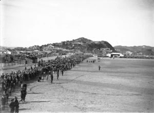 Opening pageant at Wellington Airport, Rongotai