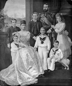 George V and family