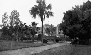 Hospital and grounds at Helwan, Egypt