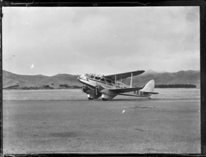 Dominie ZK-AKS 'Tara' airplane, Omaka, Blenheim