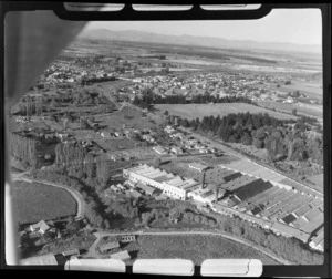 Kaiapoi woollen mill, Canterbury, including Kaiapoi Park