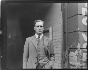 Portrait of H W Parata (Secretary Otago Aero Club)