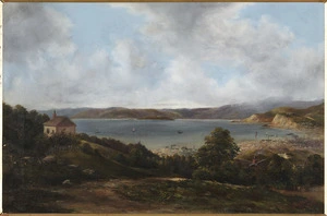 Young, John Henry, 1869-1937 :View of Wellington. 1889.