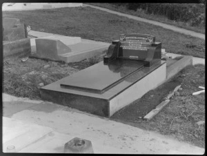 Headstones by Parkinson, at Hillsborough Cemetery, Auckland