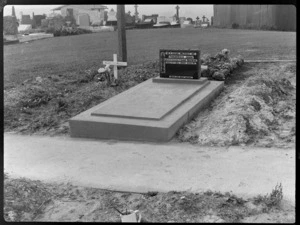 Headstones by Parkinson, an unidentified cemetery