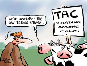 Hawkey, Allan Charles, 1941- :"We've developed this new trading scheme.." - TAC Trading Among Cows. 28 June 2012
