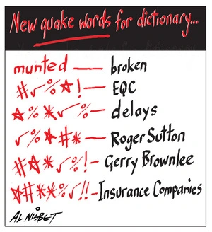 Nisbet, Alastair, 1958- :New quake words for the dictionary... 21 June 2012