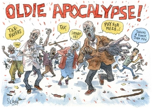 Slane, Christopher, 1957- :Oldie apocalypse! ... 22 June 2012