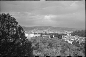 General view of Florence while the city still virtually a No Man's Land in World War II - Photograph taken by George Kaye