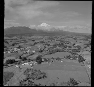 Okato, New Plymouth District, Taranaki Region, looking towards Mount Taranaki