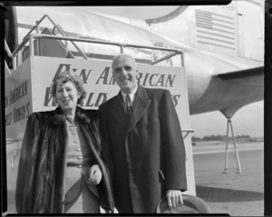 Pan American World Airways passengers, Mr and Mrs Broers