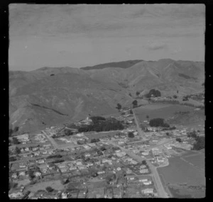 Paraparaumu, Kapiti Coast District, including housing and hills