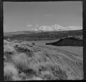 Desert Road, Tongariro National Park, including Mount Ruapehu in the background
