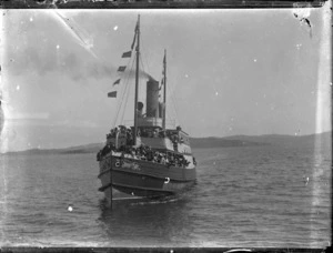 Wellington Harbour ferry Cobar - taken by an unknown photographer