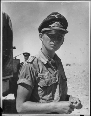 German Stuka pilot brought down in Alamein Campaign, Egypt