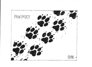 Paw policy. 20 August 2009