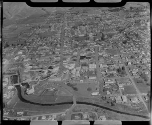 Blenheim, Marlborough District, including river, housing and industrial areas