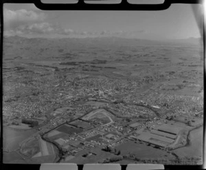 Blenheim, Marlborough District, including farmland and housing