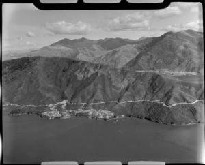 Havelock, Marlborough District, including Queen Charlotte Drive and hills