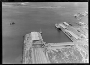 Meat loader docks, Bluff, Southland