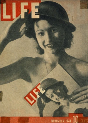 Germany. Propaganda Abschnitts Offizer Italien: Life. November 1944.