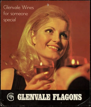 Glenvale Winery :Glenvale Wines for someone special. Glenvale flagons [1960s]