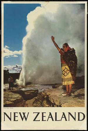 Pictorial Publications Ltd.: New Zealand. Pohutu Geyser, Rotorua. Produced by Pictorial Publications Ltd., Hastings, N.Z. [ca 1957]