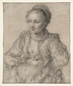 [Rubens, Peter Paul] 1577-1640. Attributed works :[Seated girl. ca 1600]