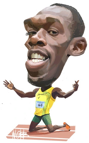 Usain Bolt. 21 August 2009